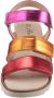 Aniston SHOES Sleehaksandaaltjes sandaal zomerschoen klittenbandschoen metallic-look nieuwe collectie - Thumbnail 7