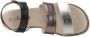 Aniston SHOES Sleehaksandaaltjes sandaal zomerschoen klittenbandschoen metallic-look nieuwe collectie - Thumbnail 4