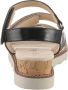 Aniston SHOES Sleehaksandaaltjes sandaal zomerschoen klittenbandschoen metallic-look nieuwe collectie - Thumbnail 5