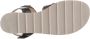 Aniston SHOES Sleehaksandaaltjes sandaal zomerschoen klittenbandschoen metallic-look nieuwe collectie - Thumbnail 6