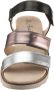 Aniston SHOES Sleehaksandaaltjes sandaal zomerschoen klittenbandschoen metallic-look nieuwe collectie - Thumbnail 7