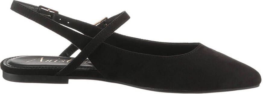 Aniston SHOES Slingback pumps Flat zomerschoen riemsandaal nieuwe COLLECTIE smalle vorm