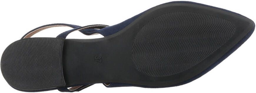 Aniston SHOES Slingback pumps Flat zomerschoen riemsandaal nieuwe COLLECTIE smalle vorm