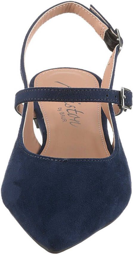 Aniston SHOES Slingback pumps Flat zomerschoen riemsandaal nieuwe COLLECTIE smalle vorm