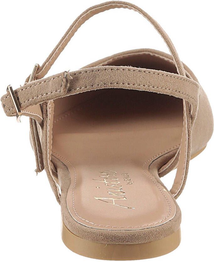 Aniston SHOES Slingback pumps Flat zomerschoen riemsandaal nieuwe COLLECTIE smalle vorm