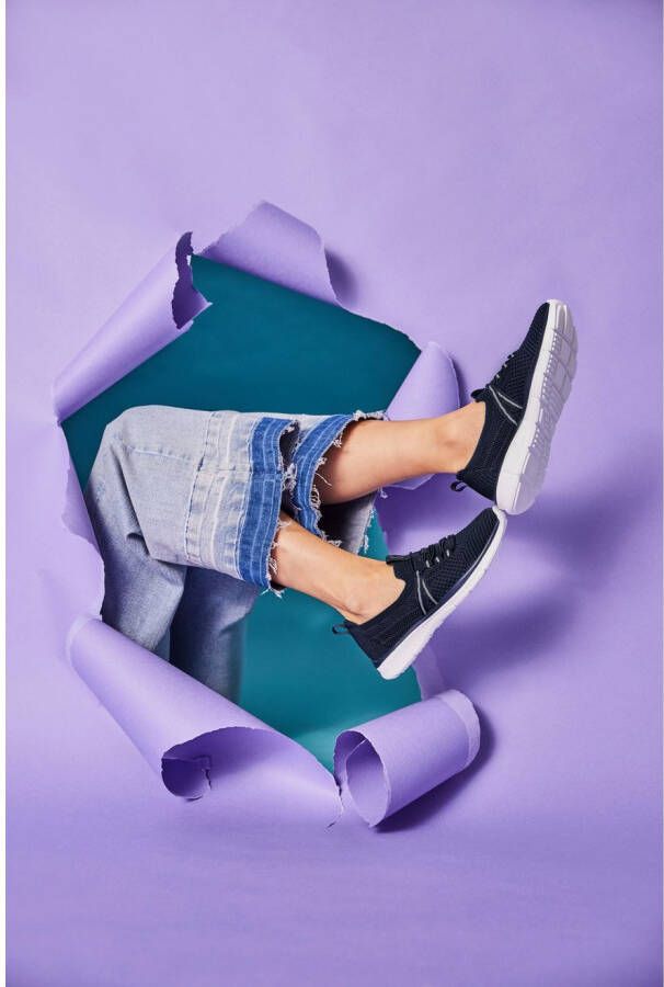 Aniston SHOES Slip-on sneakers vrijetijdsschoen lage schoen veterschoen nieuwe collectie