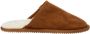 Apollo Pantoffels Heren Schoenen Bruin - Thumbnail 3