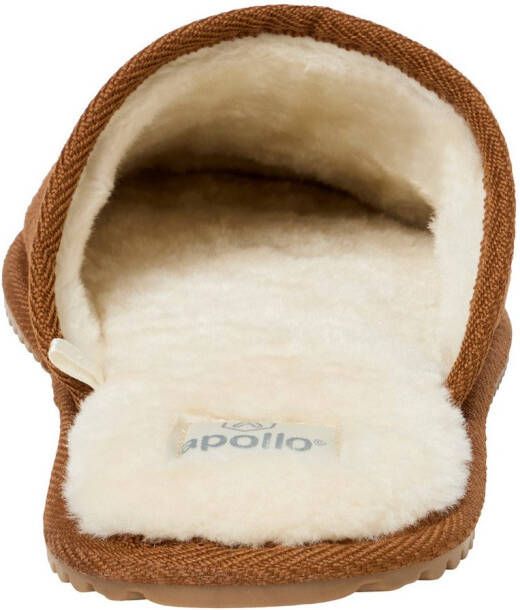 Apollo Pantoffels Heren Schoenen Bruin