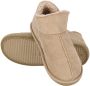 Apollo Pantoffels LADIES HOME BOOTS SUEDE met logo-embossing en knusse warme binnenvoering - Thumbnail 2
