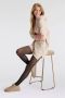 Apollo Pantoffels LADIES HOME BOOTS SUEDE met logo-embossing en knusse warme binnenvoering - Thumbnail 7