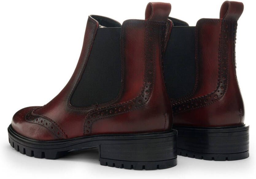 Ara Chelsea-boots Tulsa enkellaars instaplaarzen met lyra-perforatie g-breedte (breed)