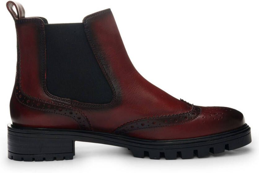 Ara Chelsea-boots Tulsa enkellaars instaplaarzen met lyra-perforatie g-breedte (breed)