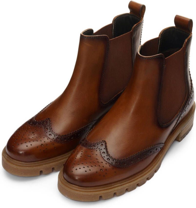 Ara Chelsea-boots Tulsa enkellaars instaplaarzen met lyra-perforatie g-breedte (breed)