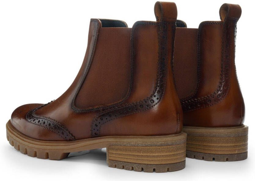 Ara Chelsea-boots Tulsa enkellaars instaplaarzen met lyra-perforatie g-breedte (breed)