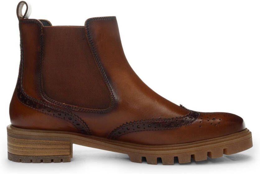 Ara Chelsea-boots Tulsa enkellaars instaplaarzen met lyra-perforatie g-breedte (breed)