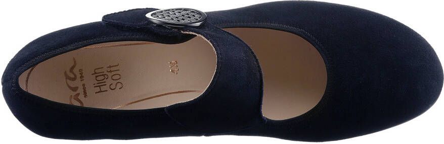 Ara Gesppumps Catania avondschoen feestelijke schoen blokhak breedte h 1 2 (= zeer breed)