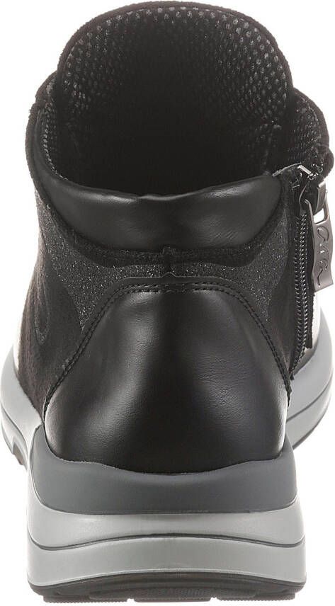 Ara Hoge veterschoenen N met glitter comfortwijdte g