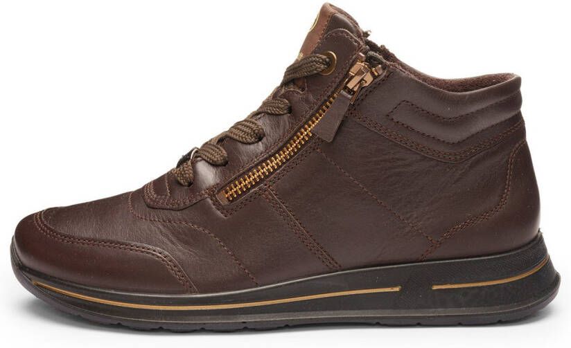 Ara Hoge veterschoenen OSAKA met rits aan beide zijden g-breedte
