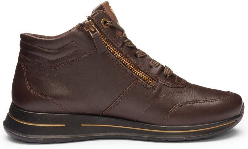 Ara Hoge veterschoenen OSAKA met rits aan beide zijden g-breedte