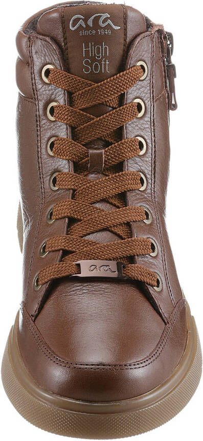 Ara Hoge veterschoenen Rome ankle boot comfortable shoe in comfort width g = wide