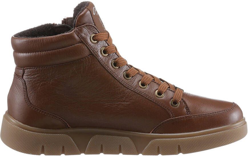 Ara Hoge veterschoenen Rome ankle boot comfortable shoe in comfort width g = wide