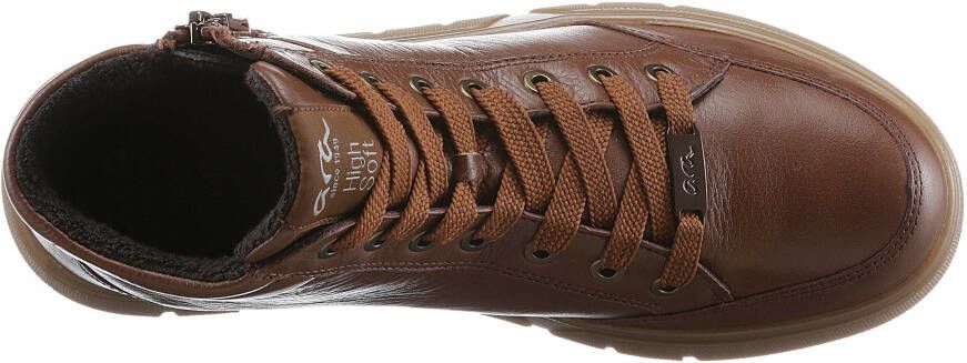 Ara Hoge veterschoenen Rome ankle boot comfortable shoe in comfort width g = wide