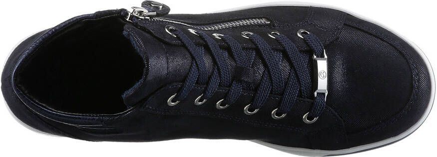 Ara Veterschoenen Rome sleehak high top-sneaker vrijetijdsschoen met rits
