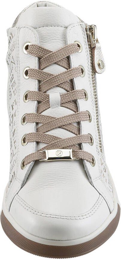 Ara Veterschoenen Rome sleehak high top-sneaker vrijetijdsschoen met rits