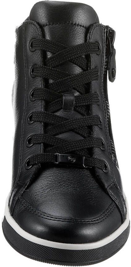 Ara Hoge veterschoenen Rome sleehak high top-sneaker vrijetijdsschoen in schoenwijdte g = breed