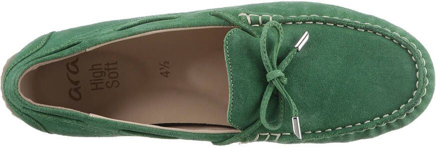 Ara Mocassins ALABAMA Slipper vrijetijdsschoen met High Soft verwisselbare inlegzool in breedte G