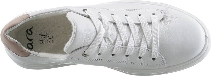 Ara Plateausneakers CANBERRA vrijetijdsschoen lage schoen veterschoen in comfortwijdte g (= breed)
