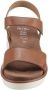 Ara 1233518 Volwassenen Sandalen met hakDames Sandalen Cognac - Thumbnail 10