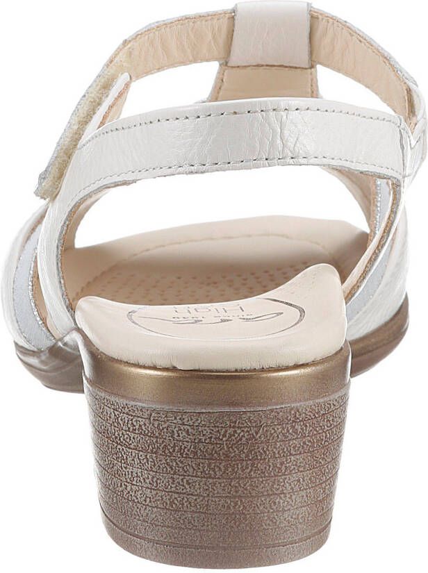 Ara Sandaaltjes Lugano zomerschoen sandaal blokhak in elegante look h-breedte