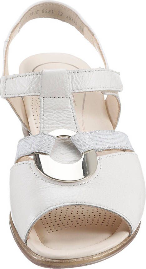 Ara Sandaaltjes Lugano zomerschoen sandaal blokhak in elegante look h-breedte
