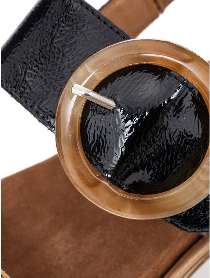 Ara Sandalen Bilbao Wig sandalen plateau sandalen met klittenbandsluitingen G-wijdte