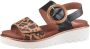 Ara Sandalen Bilbao Wig sandalen plateau sandalen met klittenbandsluitingen G-wijdte - Thumbnail 5