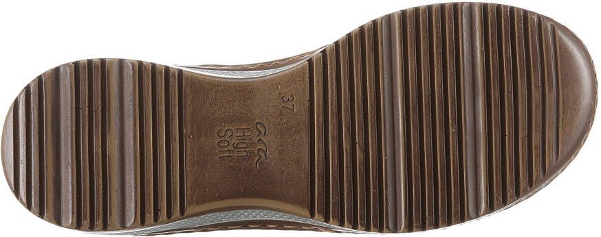 Ara Sandalen Hawaï zomerschoen sandaal sleehak met stretch-banden g-breedte