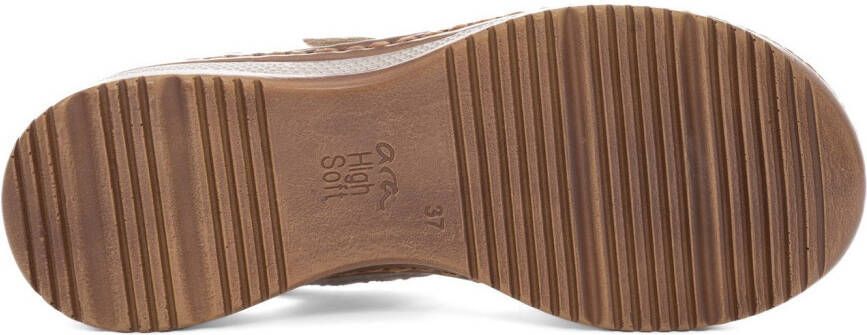 Ara Sandalen Hawaï zomerschoen sandaal sleehak in comfortwijdte g (=wijd)