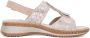 Ara 1229002~~~~~~~~~~~~~~~~~~~~~~~ Platte sandalenDames Sandalen Wit beige - Thumbnail 11