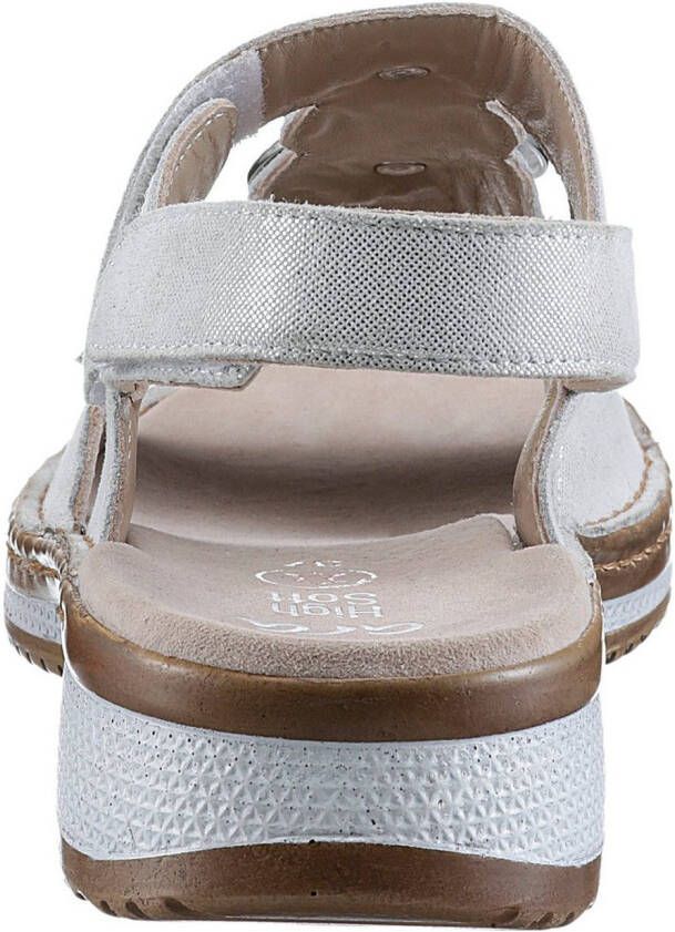 Ara Sandalen Hawaï zomerschoen sandaal sleehak in comfortwijdte g (=wijd)