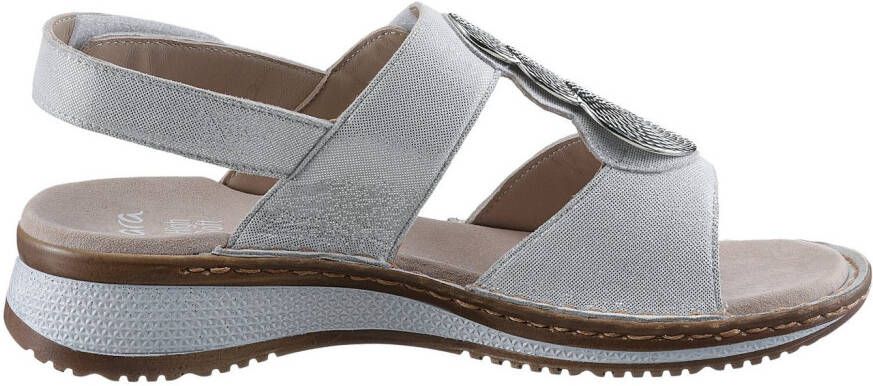 Ara Sandalen Hawaï zomerschoen sandaal sleehak in comfortwijdte g (=wijd)