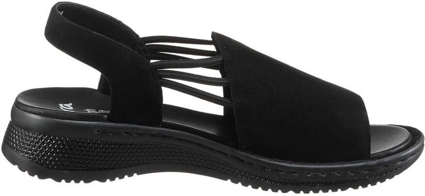 Ara Sandalen Hawaï zomerschoen sandaal sleehak met stretch-banden g-breedte