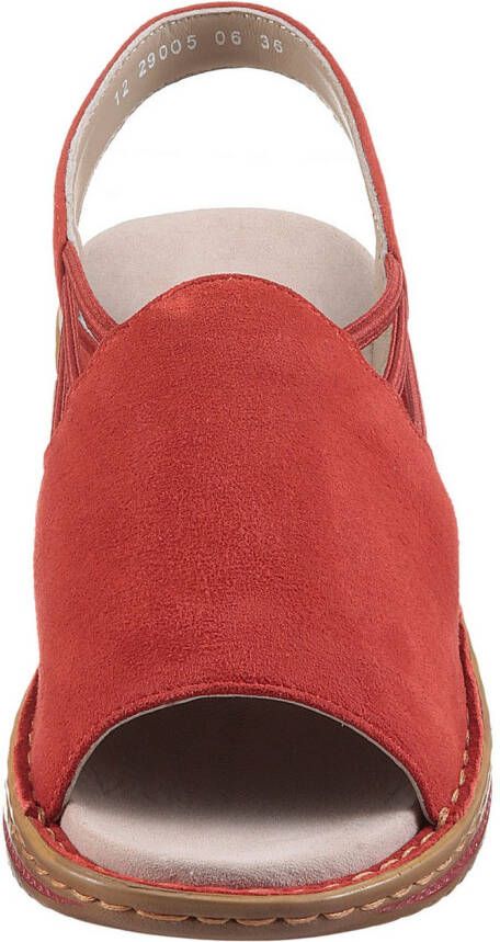 Ara Sandalen Hawaï zomerschoen sandaal sleehak met stretch-banden g-breedte