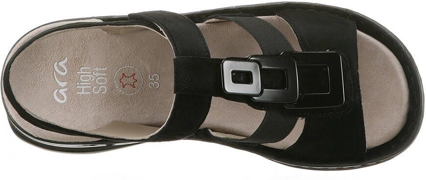 Ara Sleehaksandaaltjes TAMPA zomerschoen sandaal sleehak met sier-element g-breedte