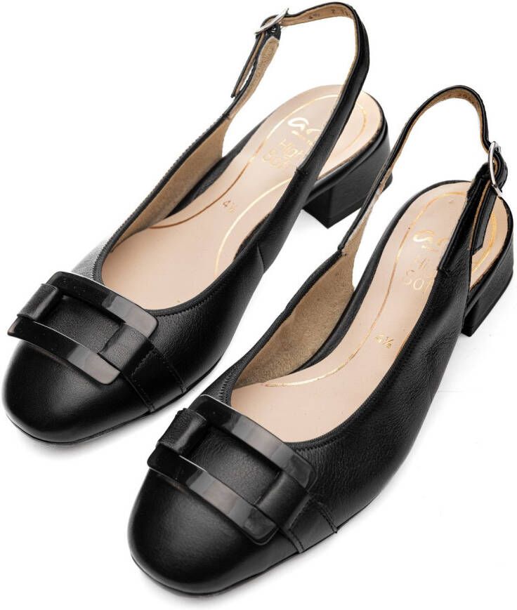 Ara Slingback pumps Graz sling pumps feestdag schoen met blokhak h-breedte