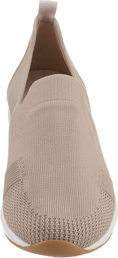Ara Slip-on sneakers Lissabon Slipper halfschoen vrijetijdsschoen met comfortabele schacht G-breedte