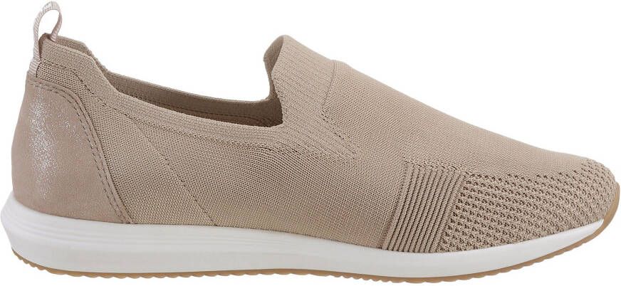 Ara Slip-on sneakers Lissabon Slipper halfschoen vrijetijdsschoen met comfortabele schacht G-breedte