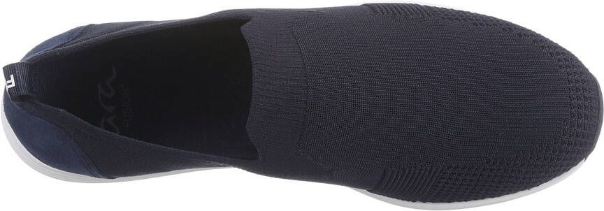 Ara Slip-on sneakers Lissabon Slipper halfschoen vrijetijdsschoen met comfortabele schacht G-breedte