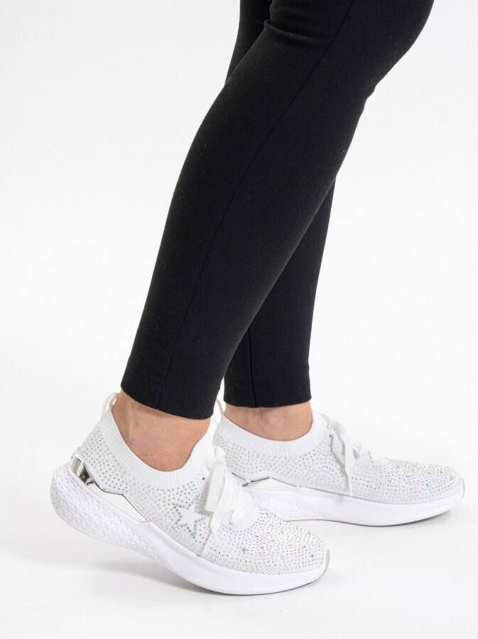 Ara Slip-on sneakers Maya veterschoen slipper in brei-look h-breedte