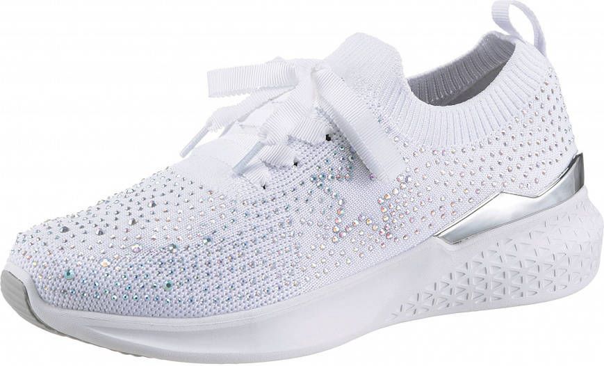 Ara NU 21% KORTING Slip on sneakers Maya met glinstersteentjes h wijdte